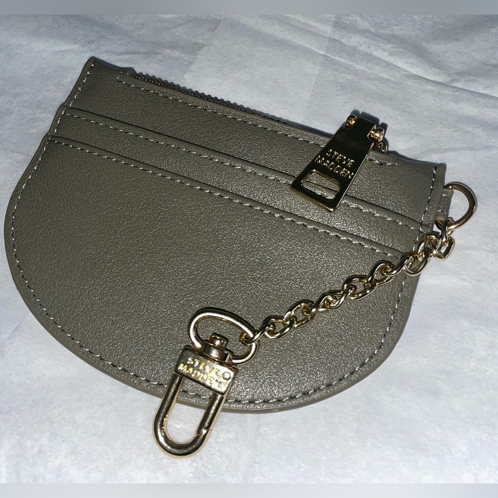 Steve Madden card case keychain